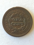 1851 U.S. Large Cent With Collectible Capsule Display