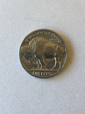 1935 Buffalo Nickel with Capsule Display and Treasure Chest