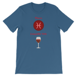 Pisces Compatible With Wine Unisex T-Shirt