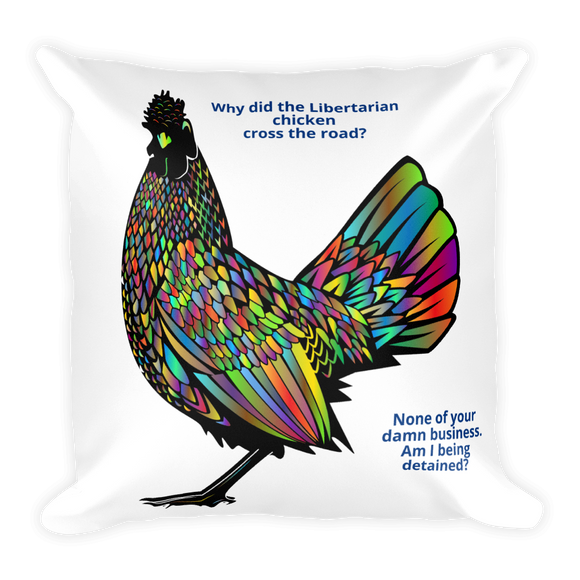 Libertarian Chicken Pillow