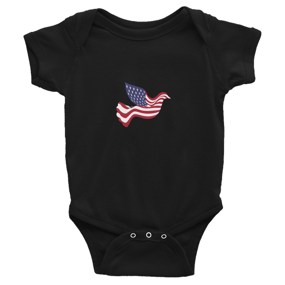 American Peace Dove Infant Bodysuit